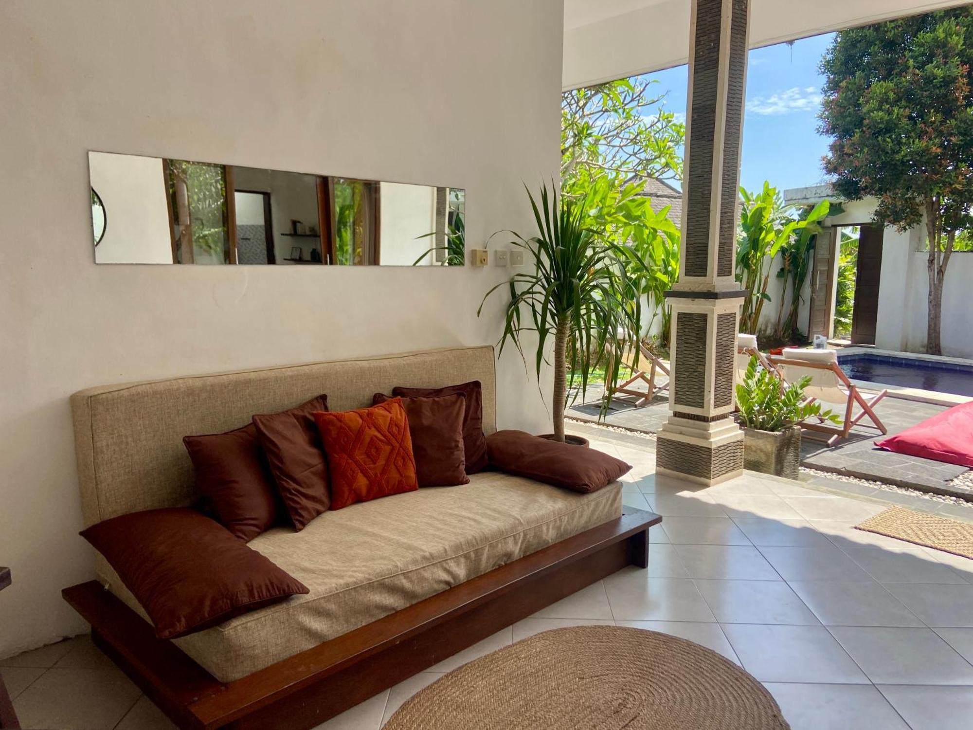 Charming Ricefield View 3 Bedrooms Villa 坎古 外观 照片