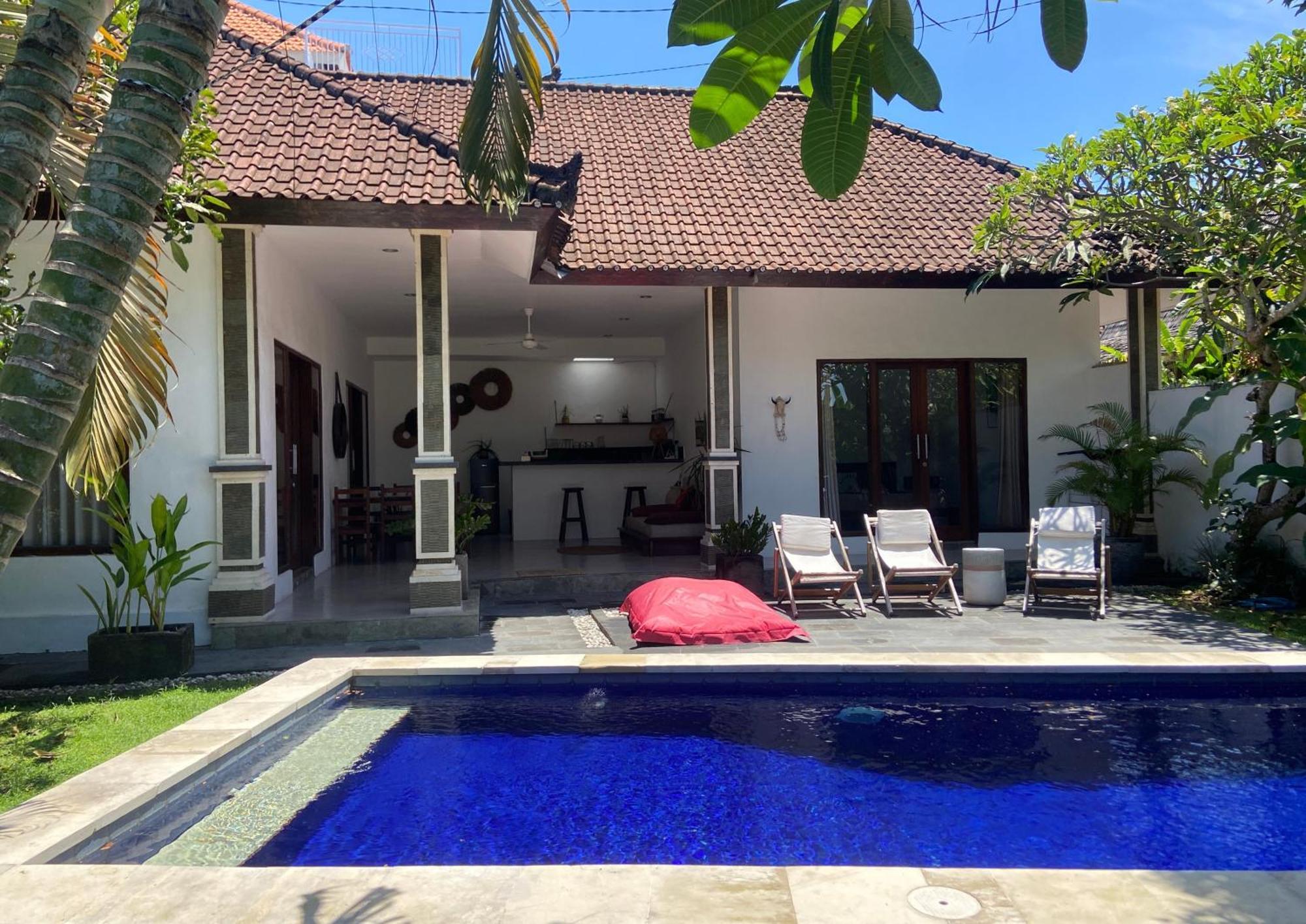 Charming Ricefield View 3 Bedrooms Villa 坎古 外观 照片