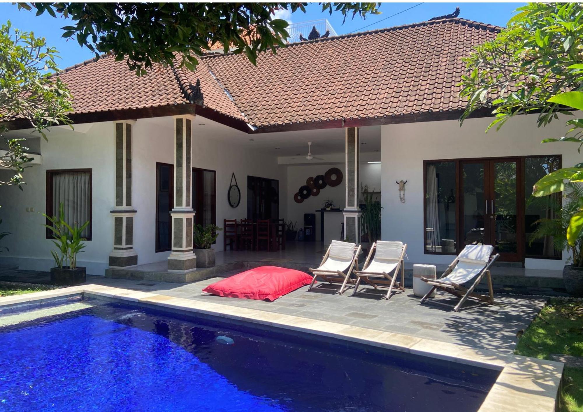 Charming Ricefield View 3 Bedrooms Villa 坎古 外观 照片