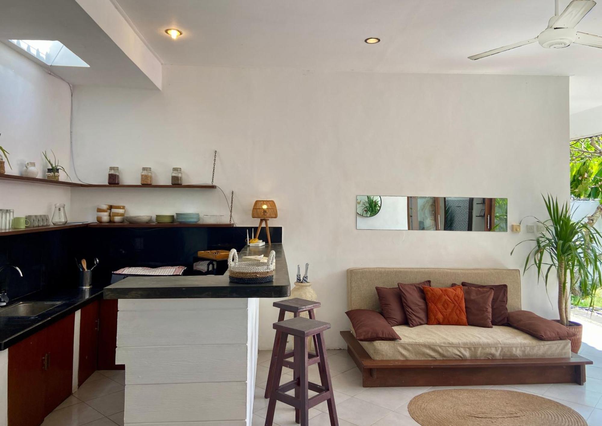 Charming Ricefield View 3 Bedrooms Villa 坎古 外观 照片